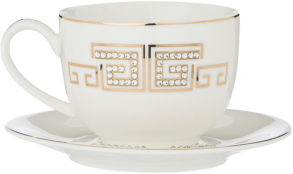 Набор чайный на 1 персону «White diamonds» | White diamonds | Lefard