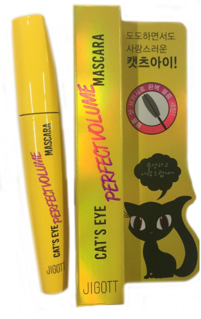 Тушь для ресниц «Cat's eye Perfect Volume Mascara», оттенок Черный | Jigott