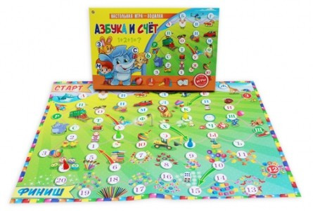 Игра-ходилка «Азбука и счет» | Рыжий кот