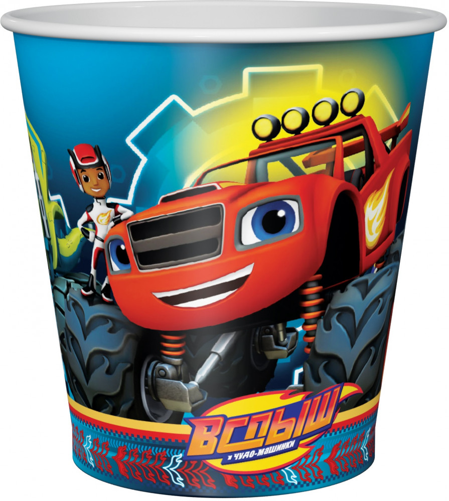 Набор стаканов одноразовых «Вспыш» | Blaze and the Monster Machines