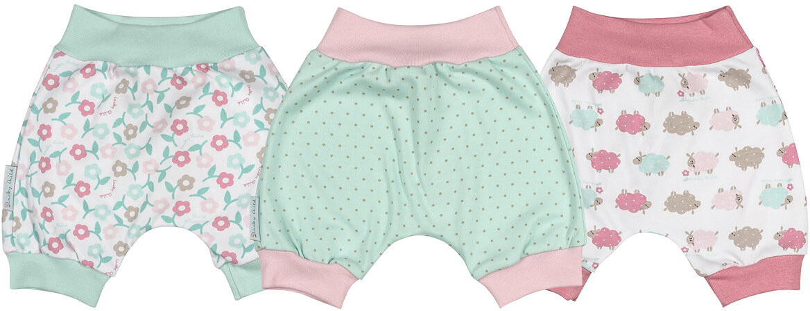 Шорты для девочек (3 шт.) | Овечки | Lucky Child