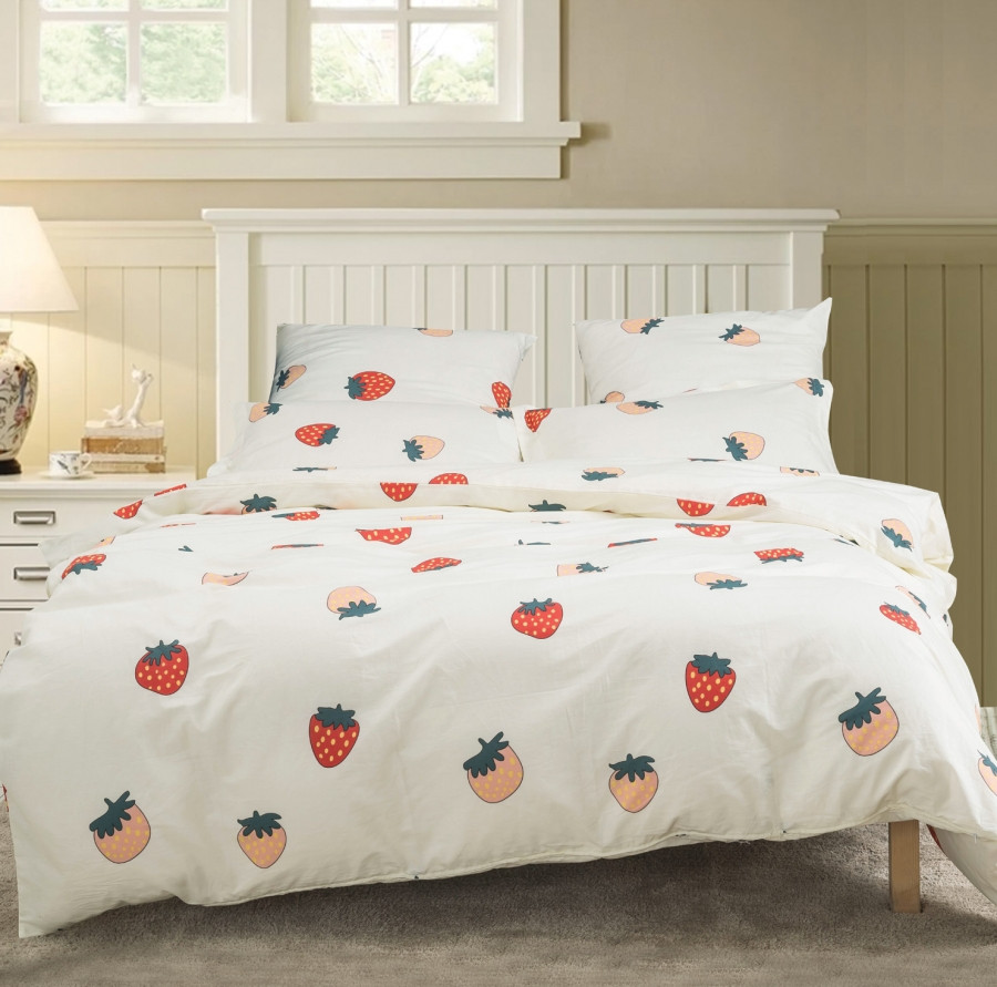 Комплект постельного белья (евро, поплин, 2 наволочки 70×70) | Поплин | Сайлид-текстиль