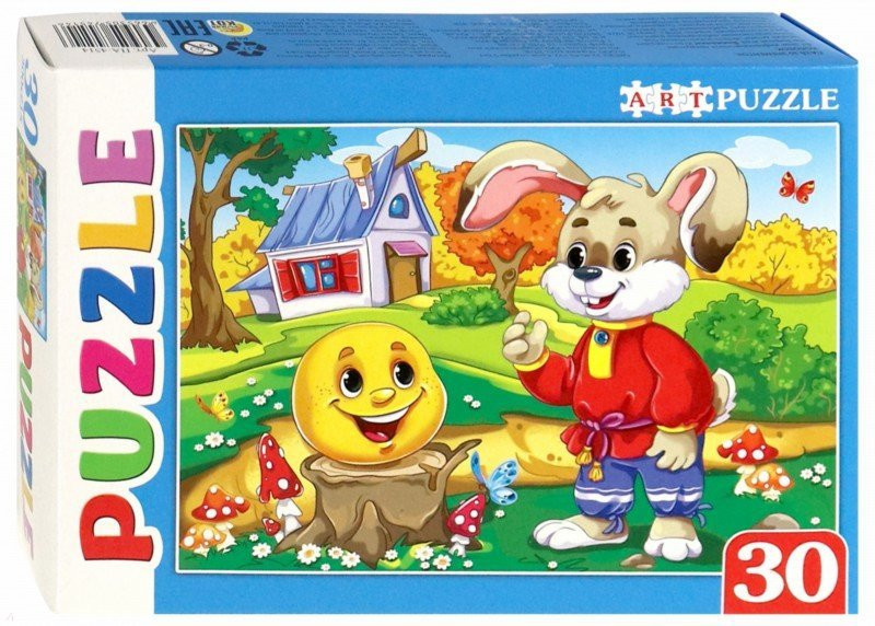 Пазл «Колобок» | Artpuzzle | Рыжий кот