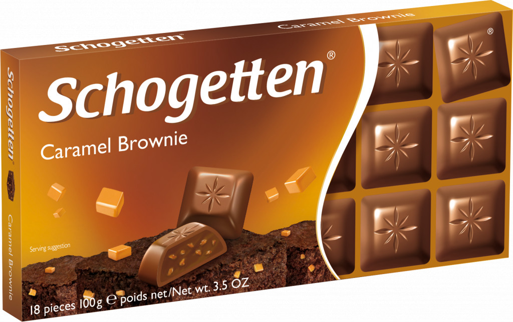 Шоколад «Caramel brownie» | Schogetten