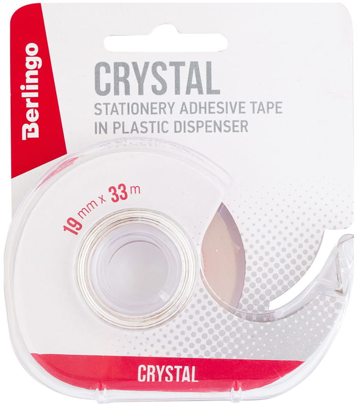 Лента клейкая в пластиковом диспенсере | Berlingo