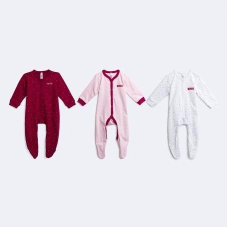 Комбинезон для девочек (3 шт.) | Маленький Цветочек | PlayToday