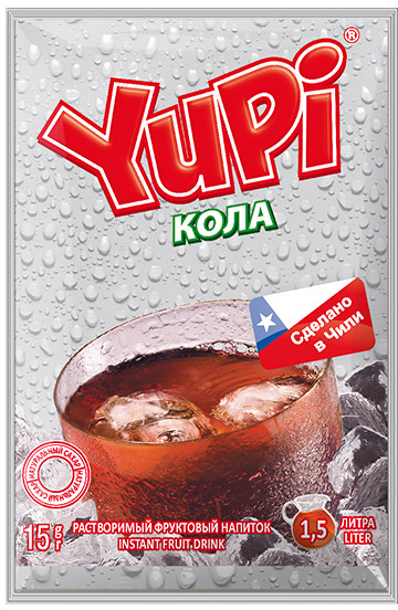 Напиток растворимый Yupi «Кола» | Tresmontes Lucchetti