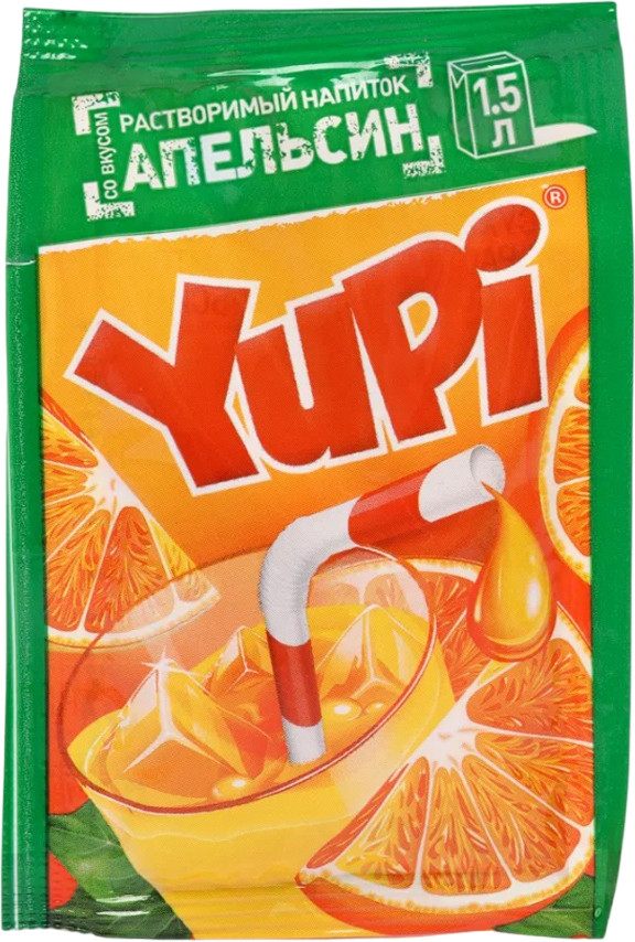Напиток растворимый Yupi «Апельсин» | Tresmontes Lucchetti