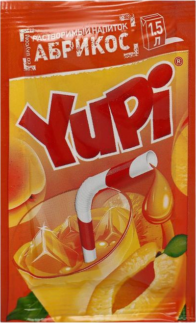 Напиток растворимый Yupi «Абрикос» | Tresmontes Lucchetti