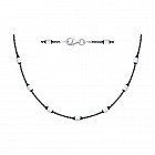 Колье из серебра