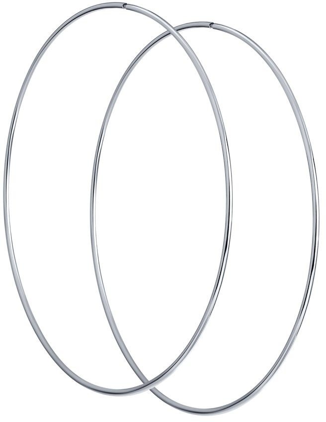 Серьги конго из серебра | SOKOLOV