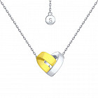 Колье из серебра