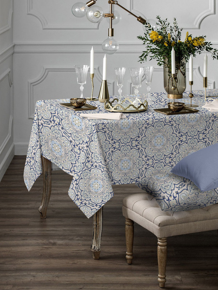 Скатерть рогожка «Восточный ампир» | Гретта | Романтика