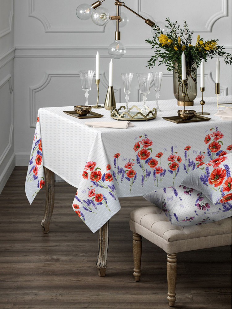 Скатерть рогожка «Сан-Реми де Прованс» | Гретта | Романтика