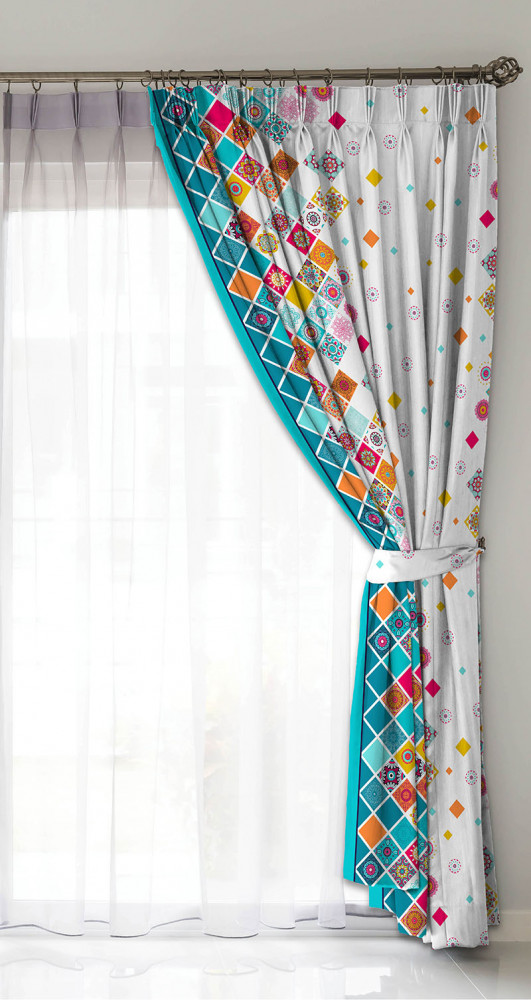 Штора «Индийская мандала» | Гретта | Романтика