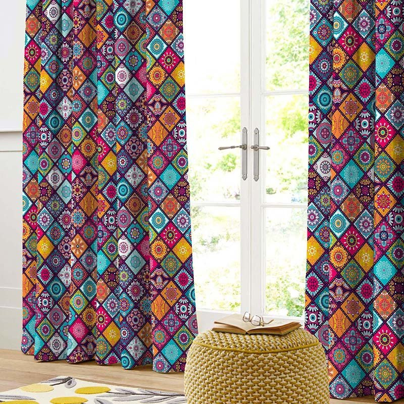 Штора «Индийская мандала» | Гретта | Романтика