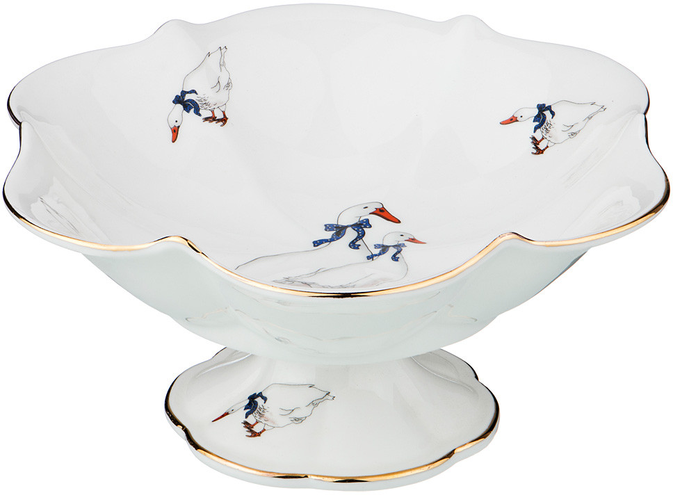 Конфетница «Гуси» | Гуси | Lefard