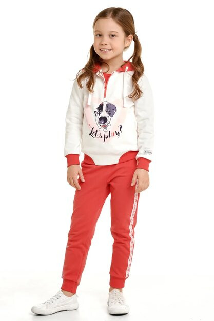 Костюм с капюшоном для девочек | Sport | Lucky Child