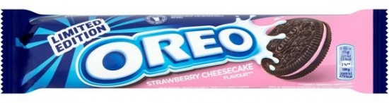 Печенье с клубничным кремом Oreo «Strawberry Cheesecake»