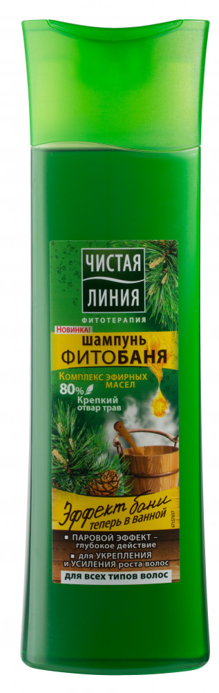 Шампунь для всех типов волос «Фитобаня» | Фитобаня | Чистая линия