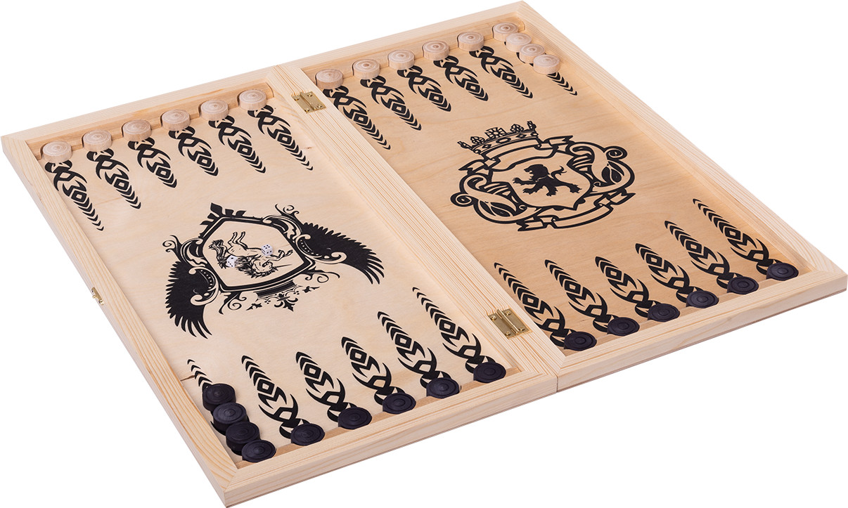 Набор настольных игр 3 в 1 «Рыцари» (большая)