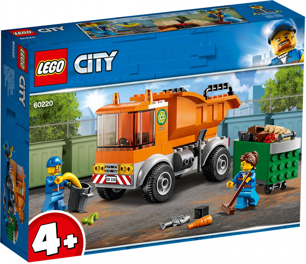Конструктор «Транспорт: Мусоровоз» | LEGO City | LEGO (ЛЕГО)