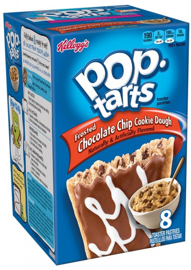 Тосты с глазурью и шоколадной крошкой «Pop-Tarts»