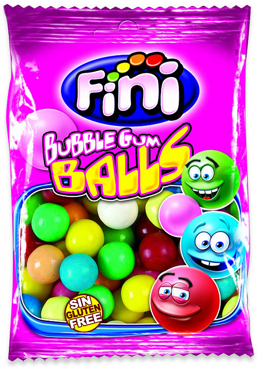 Жевательная резинка Bubble gum balls «Мячи» | Fini