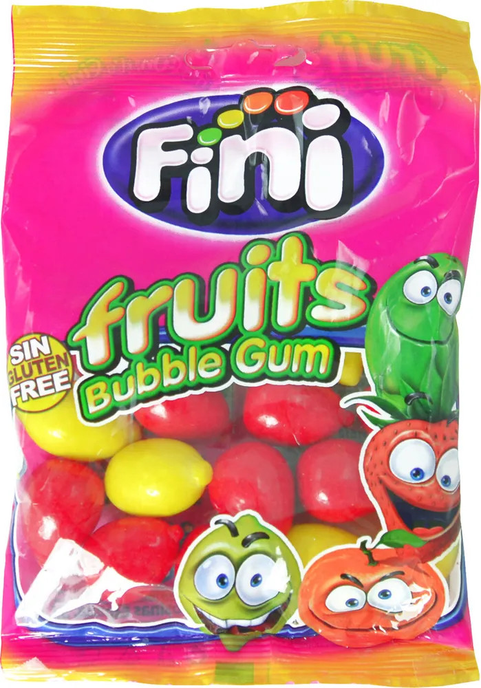 Жевательная резинка Fruits bubble gum «Фрукты» | Fini
