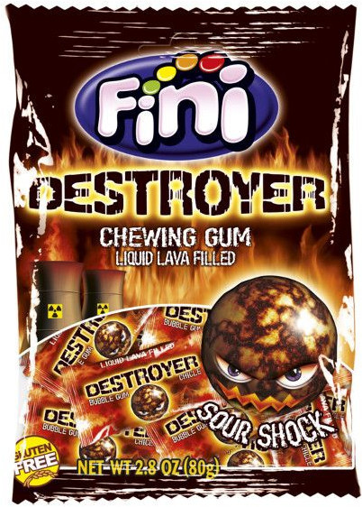 Жевательная резинка Destroyer Chewing gum «Шар-разрушитель» | Fini