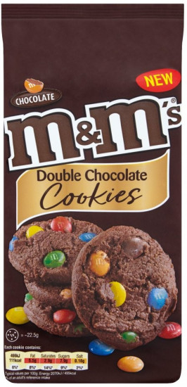 Печенье шоколадное M&M's «Double Chocolate»