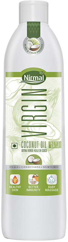 Масло кокосовое для волос и тела | Virgin | KLF Nirmal