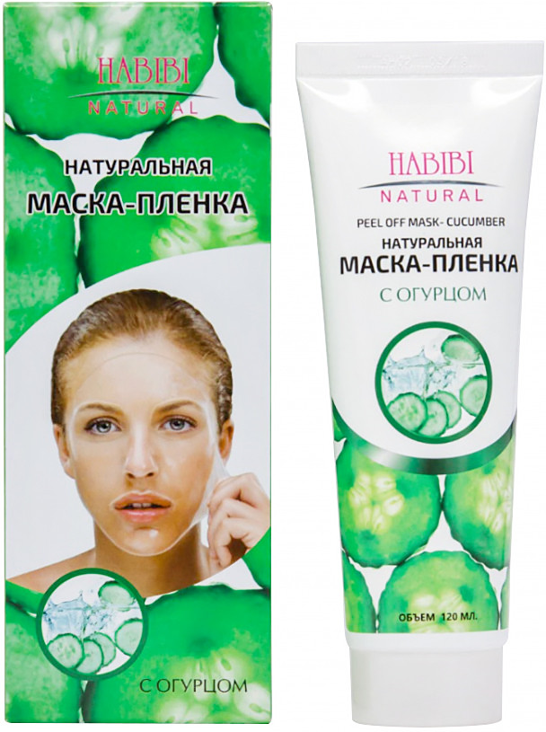 Маска-пленка для лица с экстрактом огурца | Habibi Natural