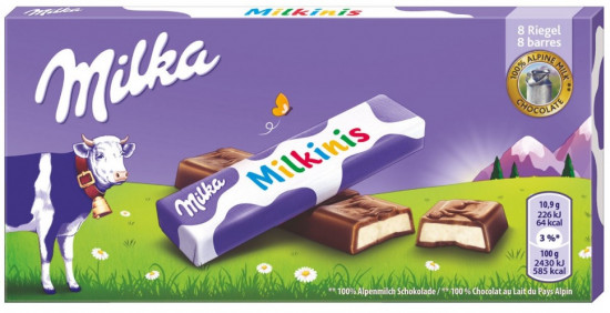 Шоколад Milka «Milkinis Sticks»