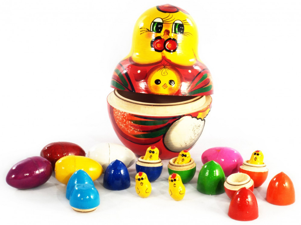 Материал счетный «Курочка-наседка» | Нескучные игры