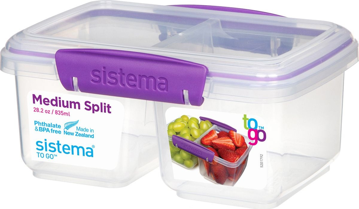 Контейнер двухсекционный «To go» | To go | Sistema
