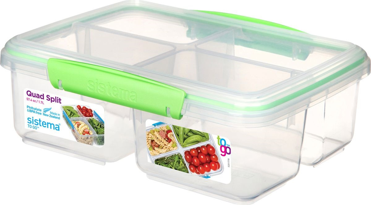Ланч-бокс четырехсекционный «To go» | To go | Sistema