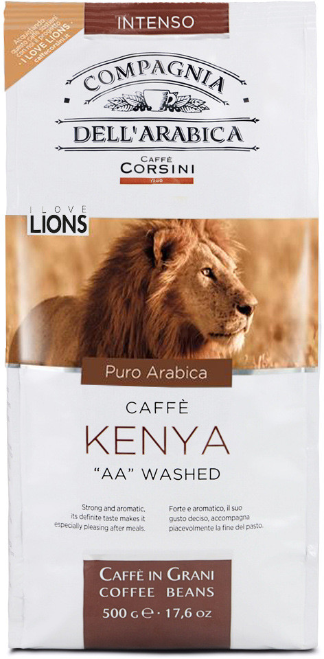 Кофе зерновой «Kenya AA Washed» | Puro Arabica | Compagnia Dell'Arabica