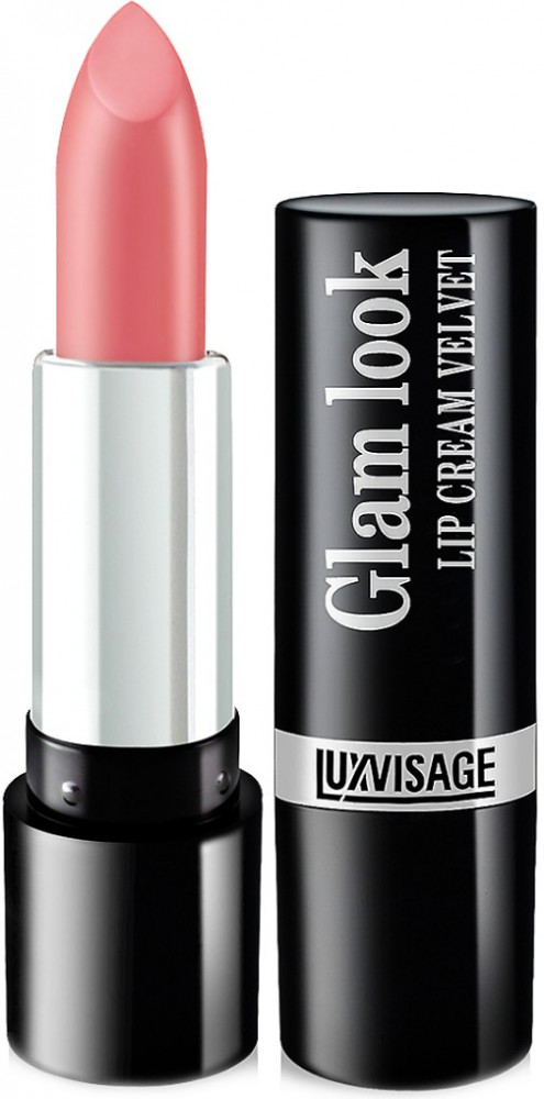Помада для губ кремовая с вельветовым финишем, тон 305 Ягодный щербет | Glam Look | LuxVisage
