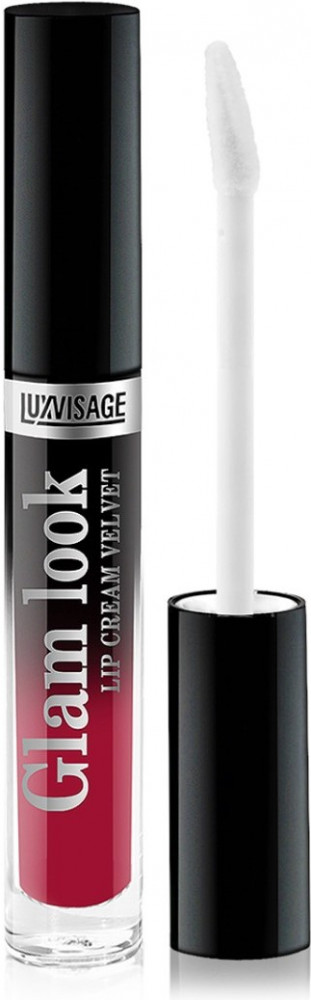 Помада для губ жидкая «Glam look», тон 211 Авиньон | Cream velvet | LuxVisage