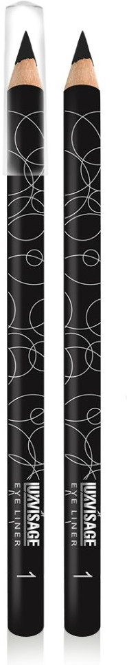 Карандаш для глаз кремовый, оттенок 1 Черный | LuxVisage