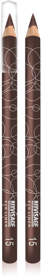 Карандаш для глаз кремовый, оттенок 15 Шоколадный | LuxVisage