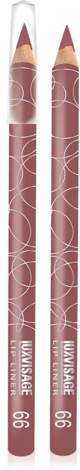 Карандаш для губ контурный, тон 66 Лилово-коричневый | LuxVisage