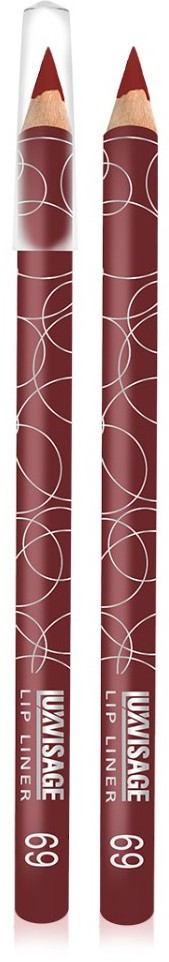 Карандаш для губ контурный, тон 69 Вишневый | LuxVisage