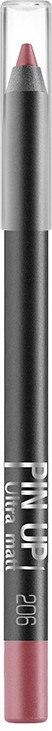 Карандаш-помада для губ «Pin up», тон 206 Fusion | Ultra matt | LuxVisage