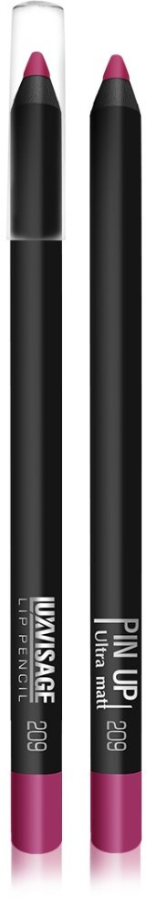 Карандаш-помада для губ «Pin up», тон 209 Rich | Ultra matt | LuxVisage
