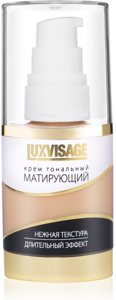 Крем тональный матирующий, оттенок 1 Форфоровый | LuxVisage