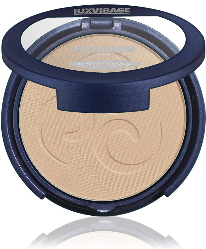 Пудра для лица компактная, оттенок 05 Беж | Silk dream | LuxVisage