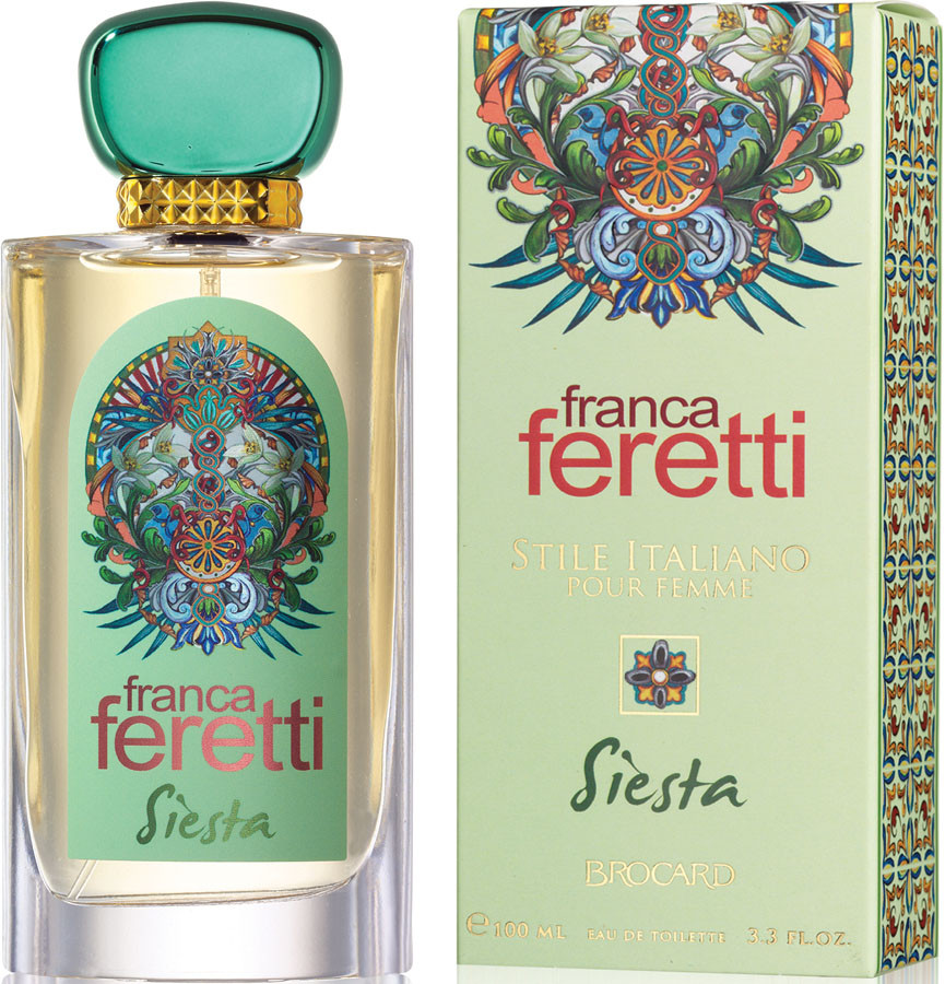 Туалетная вода «Siesta» | Franca Feretti | Brocard Group
