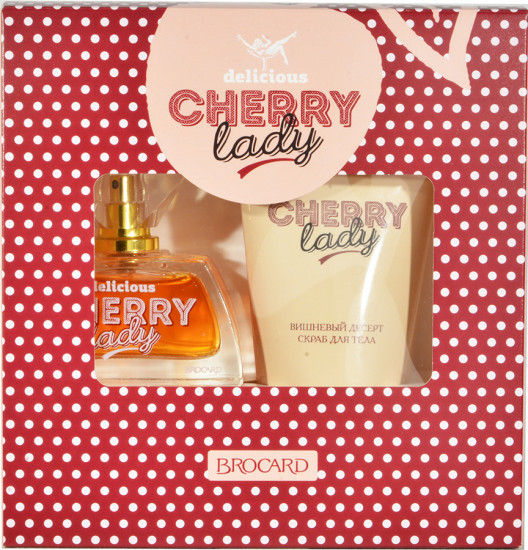 Парфюмированный набор для женщин «Cherry Lady Delicious»
